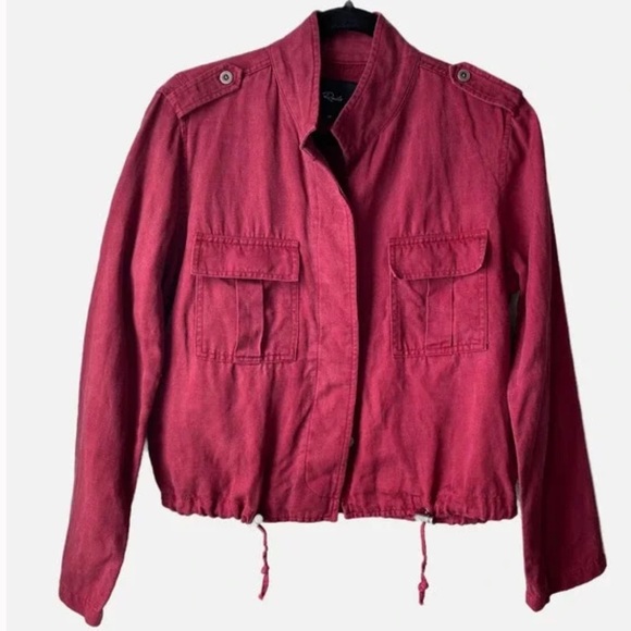 NWT Rails Maverick Jacket Oxblood Res Size Small - Picture 2 of 5